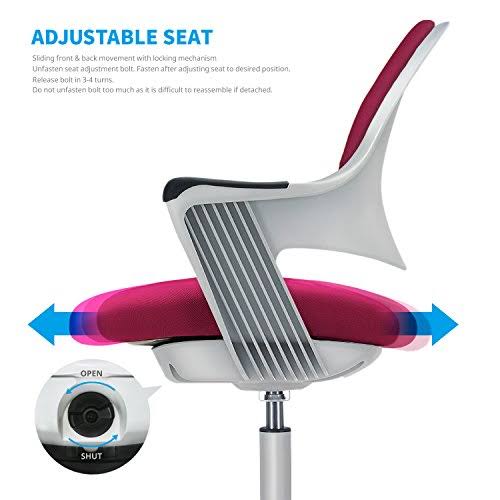 Rosie Pink Ergonomic Kids Desk Chair H228545