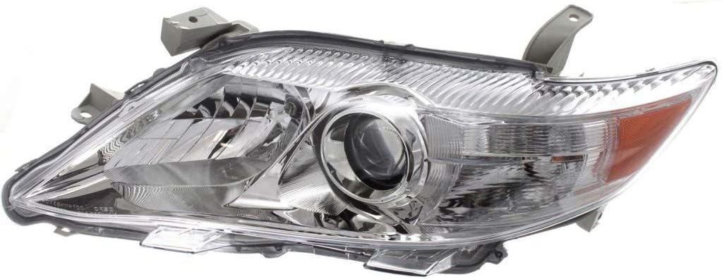 Passenger Side Headlight for Toyota Camry 2010 2011 Non SE Model H125580