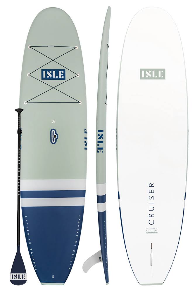 Green 10'5"x22 Cruiser Paddle Board Package T999279