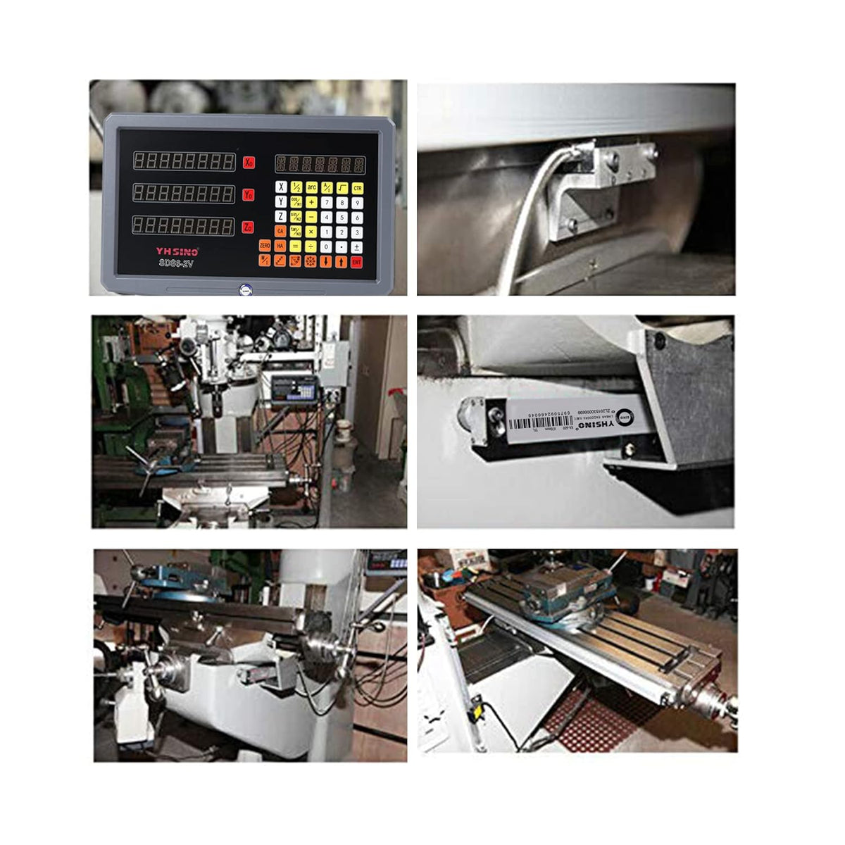 520mm 20.48inch Precision Linear Scale with Accuracy 0.002mm Aluminum Body Q584862