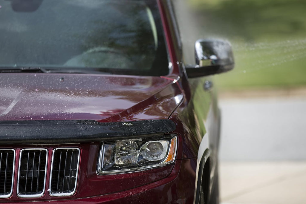 Dark Smoke Hood Shield for Jeep Grand Cherokee Pack of 2 Q16185