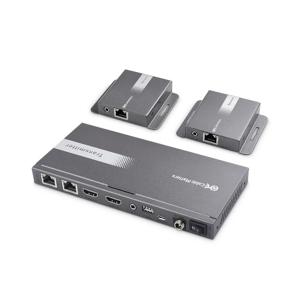 4K 1x2 HDMI Extender Splitter over Ethernet Extender Kit S32324