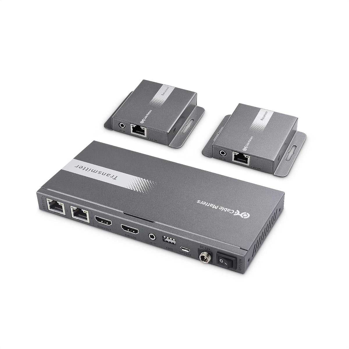 4K 1x2 HDMI Extender Splitter over Ethernet Extender Kit S32324