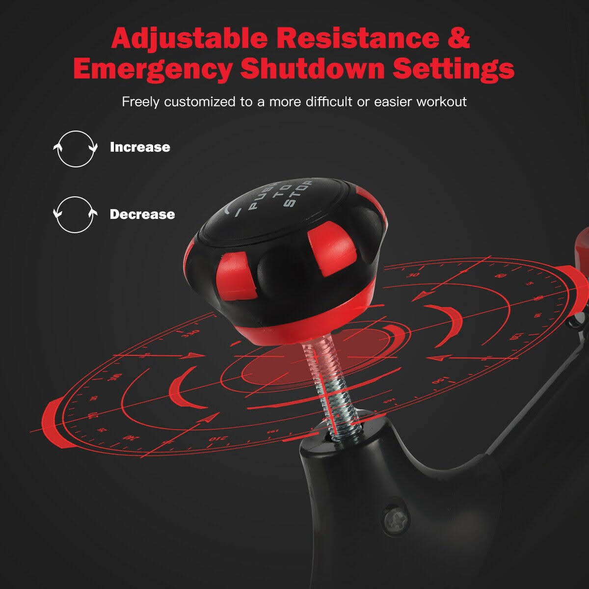30 lbs Magnetic Cycling Bike U8812