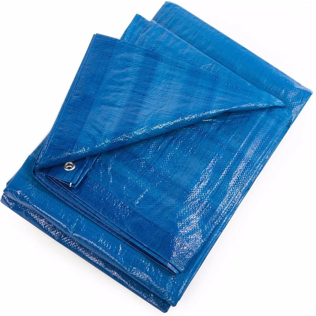 Blue Poly Tarp 10' x 20' Protective Cover N36420