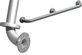 Stainless Steel Straight Grab Bar with Snap Flanges O4658