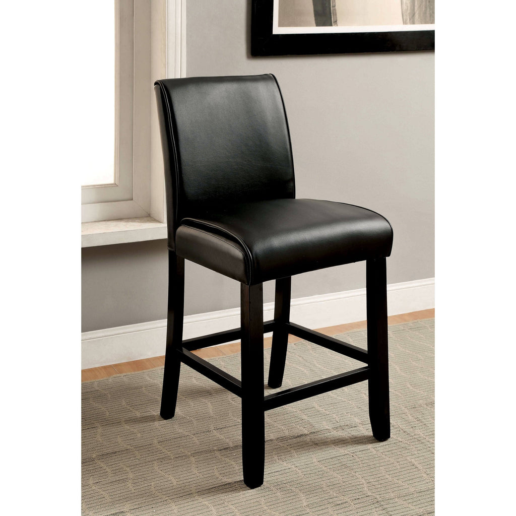 Black 25.5-Inch Counter Stool (Set of 2) G507491