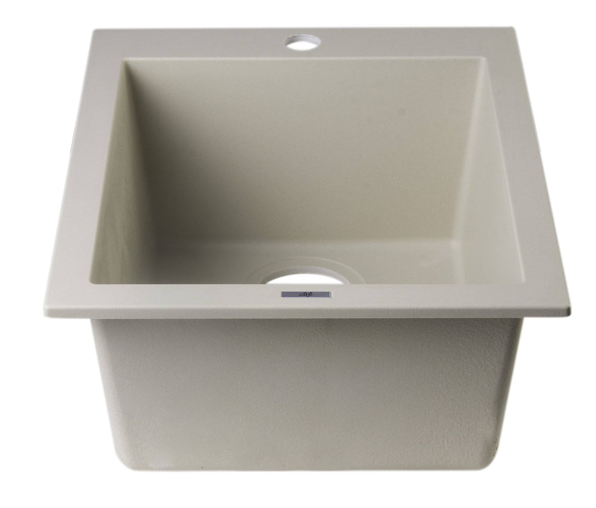17x22 Drop-in Rectangular Granite Composite Kitchen Prep Sink W358