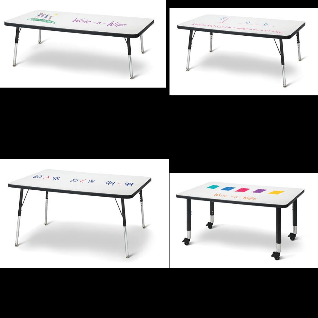 Rectangle Dry Erase Table O921