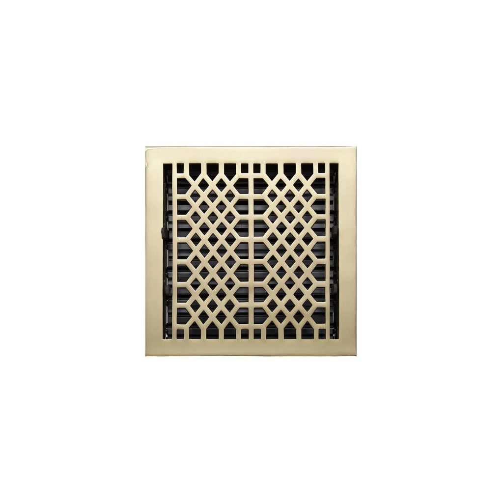 Polished Brass Wall Register M89458