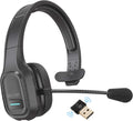 Wireless Computer Headset with Mic, On Ear Bluetooth 5.0, 30 Hour Talk Time, Pack of 2 M123311