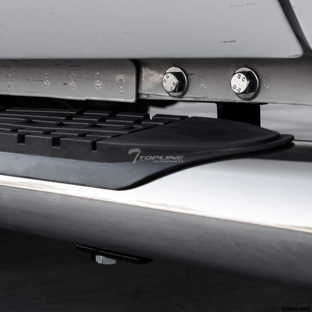 Oval Polished Stainless Steel Side Step Nerf Bars Rail Running Boards L2863