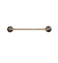 Antique Copper Towel Bar with Black Marble Q345
