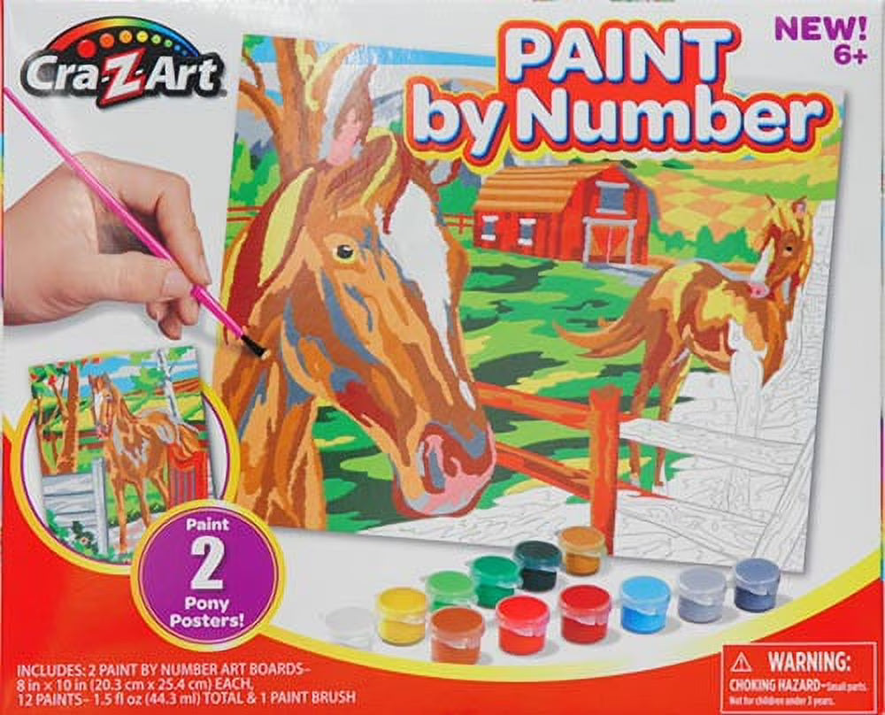 Paint by Number Activity Kit K1896