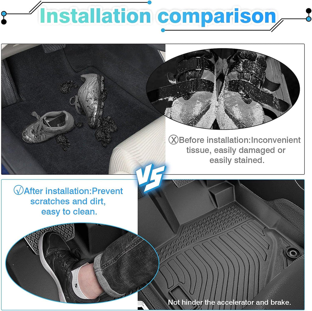 3D TPE All Weather Floor Liner for Acura RDX V257999