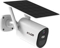 Solar Security Camera Outdoor Wireless Battery Powered 1080p with Spotlight Color Night Vision Two-Way Talk Siren Alarm Motion Detection Y119
