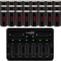 Rechargeable Batteries (24 Pack) with Charger P3607