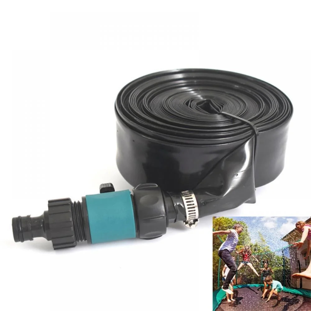 Trampoline Water Sprinkler for Kids, 39.3 ft Long Outdoor Accessories W4995