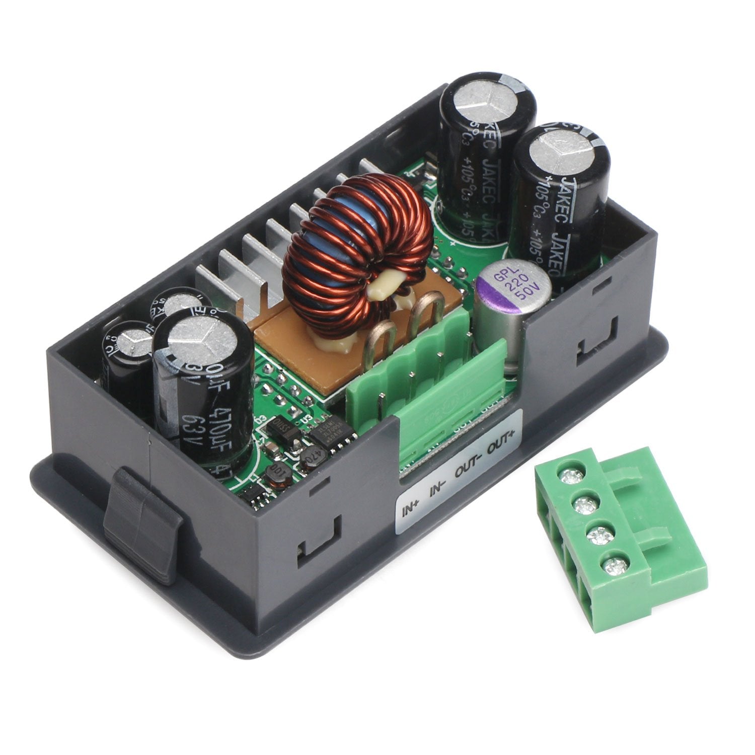 DC 6-55V to 0-50V 5A Buck Voltage Regulator LCD Display Pack of 2 N513090