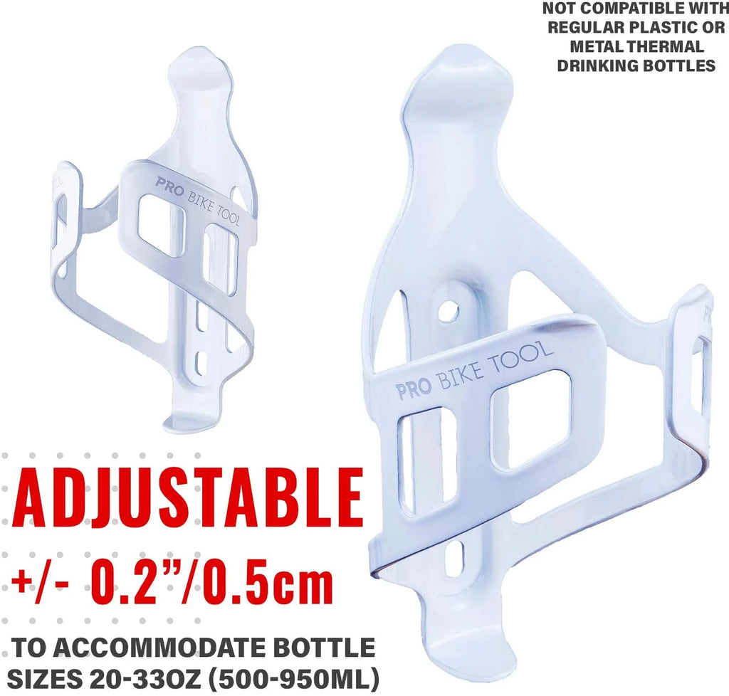 Black or White Gloss Bicycle Bottle Cage Z28044