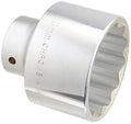 60 mm 12-Point Chrome Vanadium Steel Socket D419