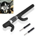 Heavy Duty Retractable Two Hooks Steering Wheel Lock D875