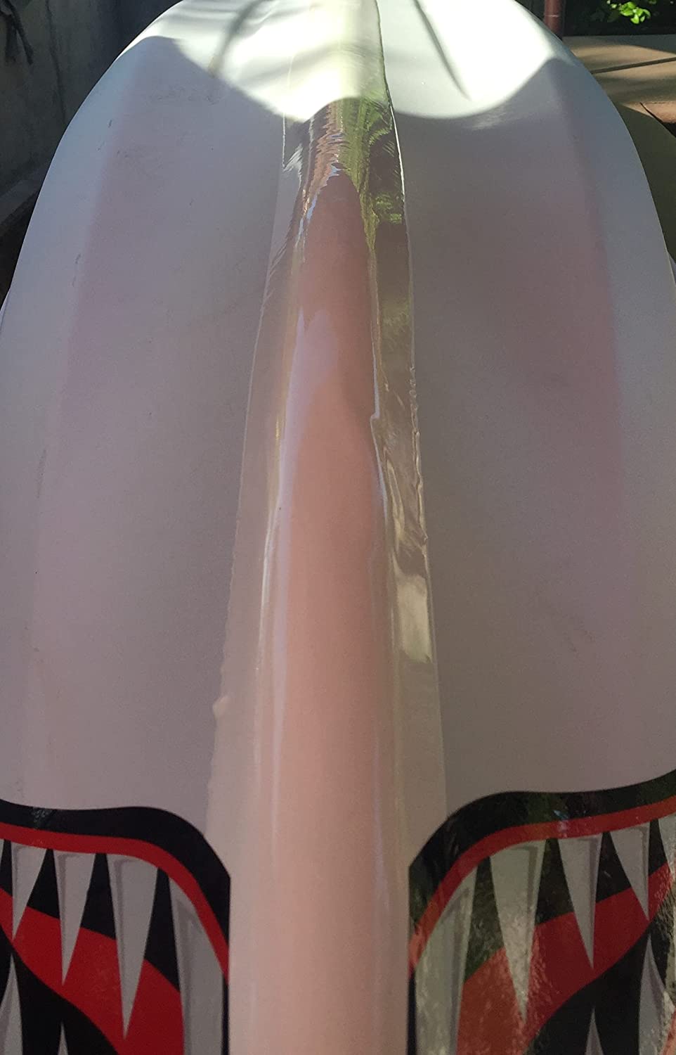 White 4" Kayak Canoe Keel Guard K780