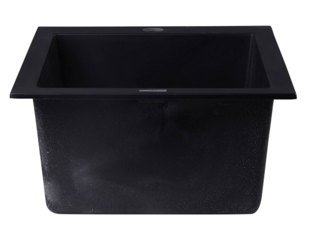 17x22 Drop-in Rectangular Granite Composite Kitchen Prep Sink W358