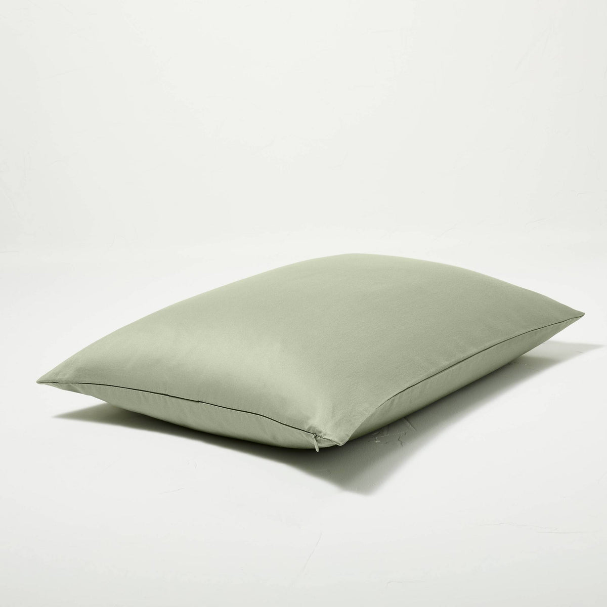Sage Green Supima Washed Sateen Duvet & Sham Set I395