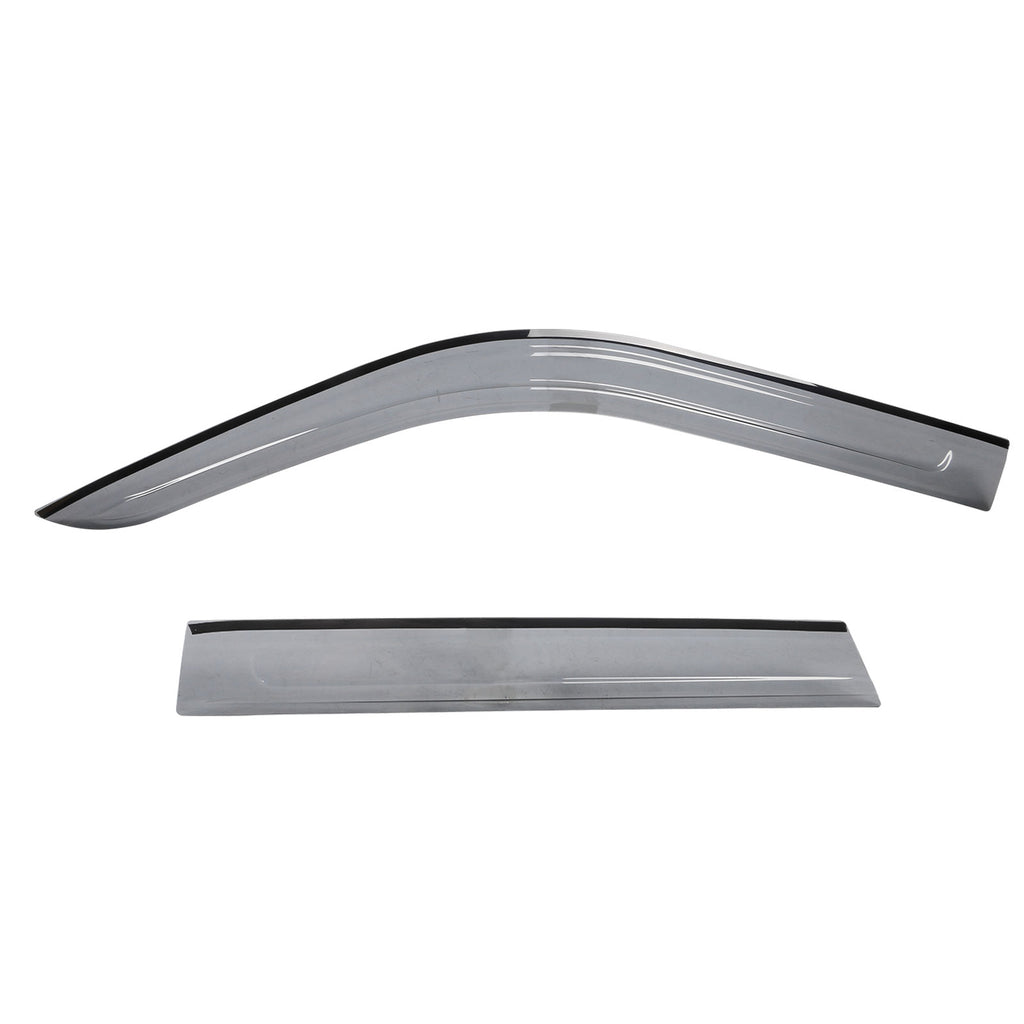 Black Acrylic Window Visors 4PCS Z120720