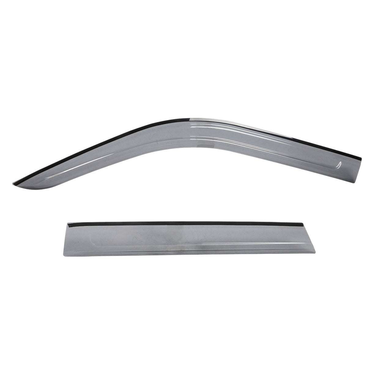 Black Acrylic Window Visors 4PCS Z120720