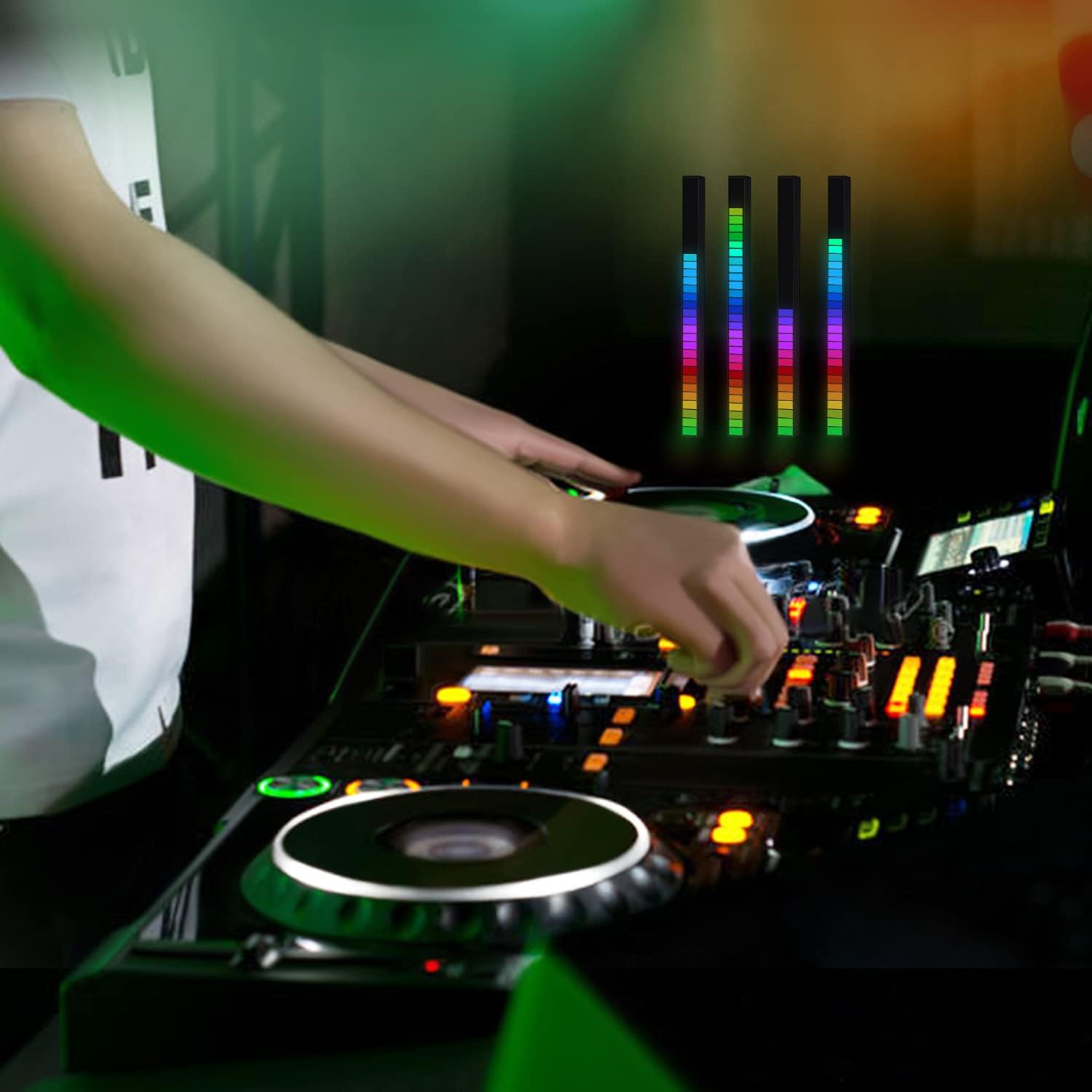 RGB Light LED Display Audio Spectrum Rhythm Pulse K300326