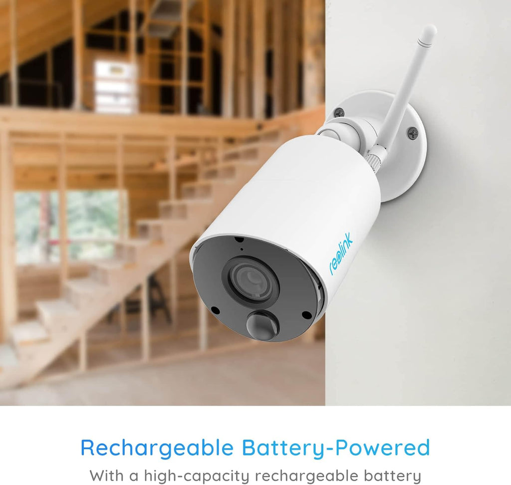 Wireless Outdoor Security Camera with Solar Panel B8774