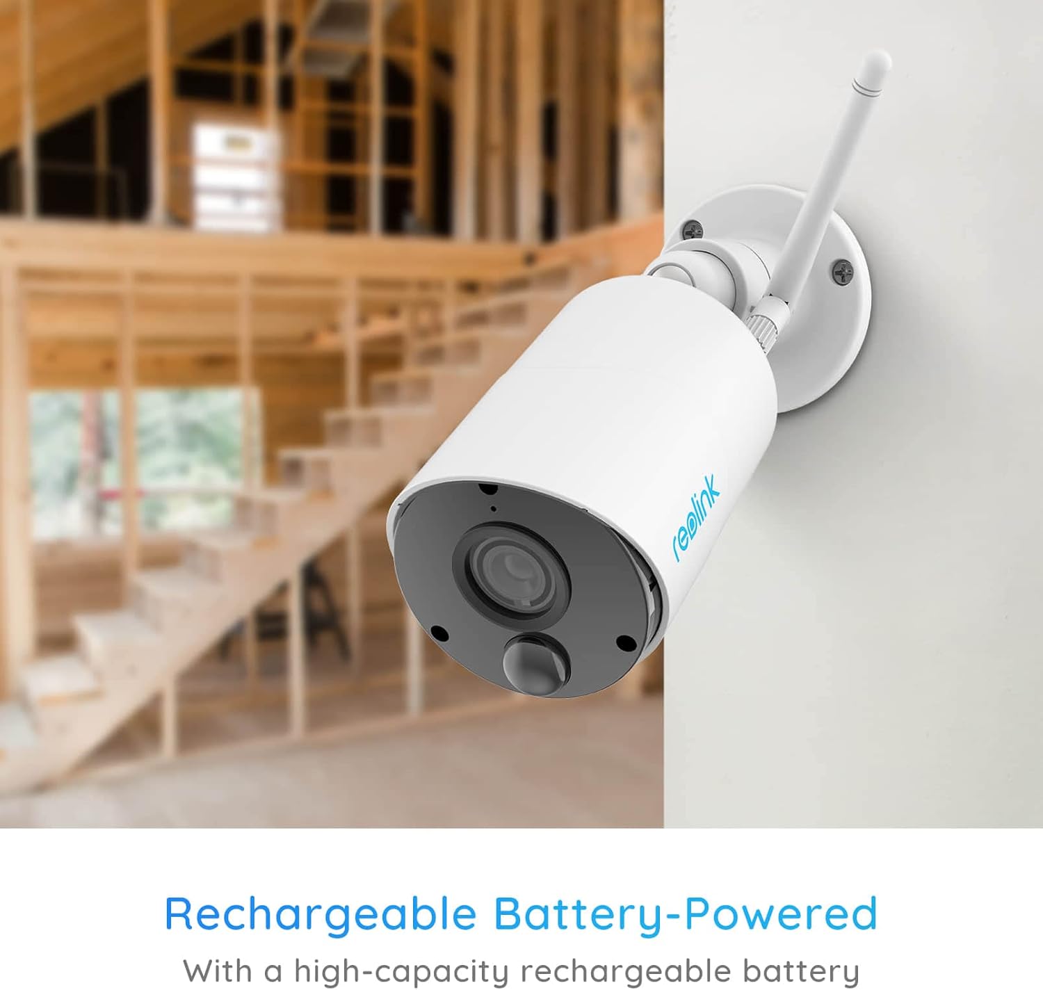 Wireless Outdoor Security Camera with Solar Panel B8774
