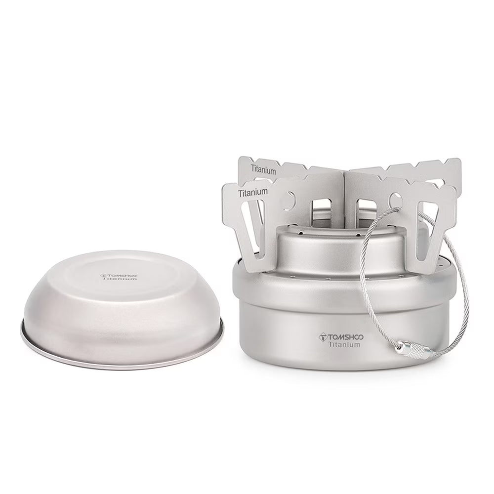 Portable Stove with Lid Cross Stove Stand Rack V631204