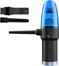 Compressed Air Duster & Vacuum 2-in-1, Mini Cordless Vacuum Cleaner, 60000 RPM C279913
