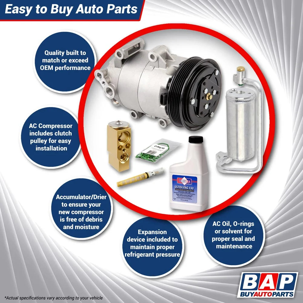 AC Compressor with A/C Repair Kit Z824