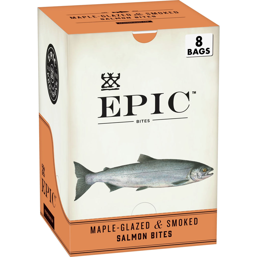 Salmon Bites, Wild Caught, 8 ct, 2.5 oz Pouches H488054
