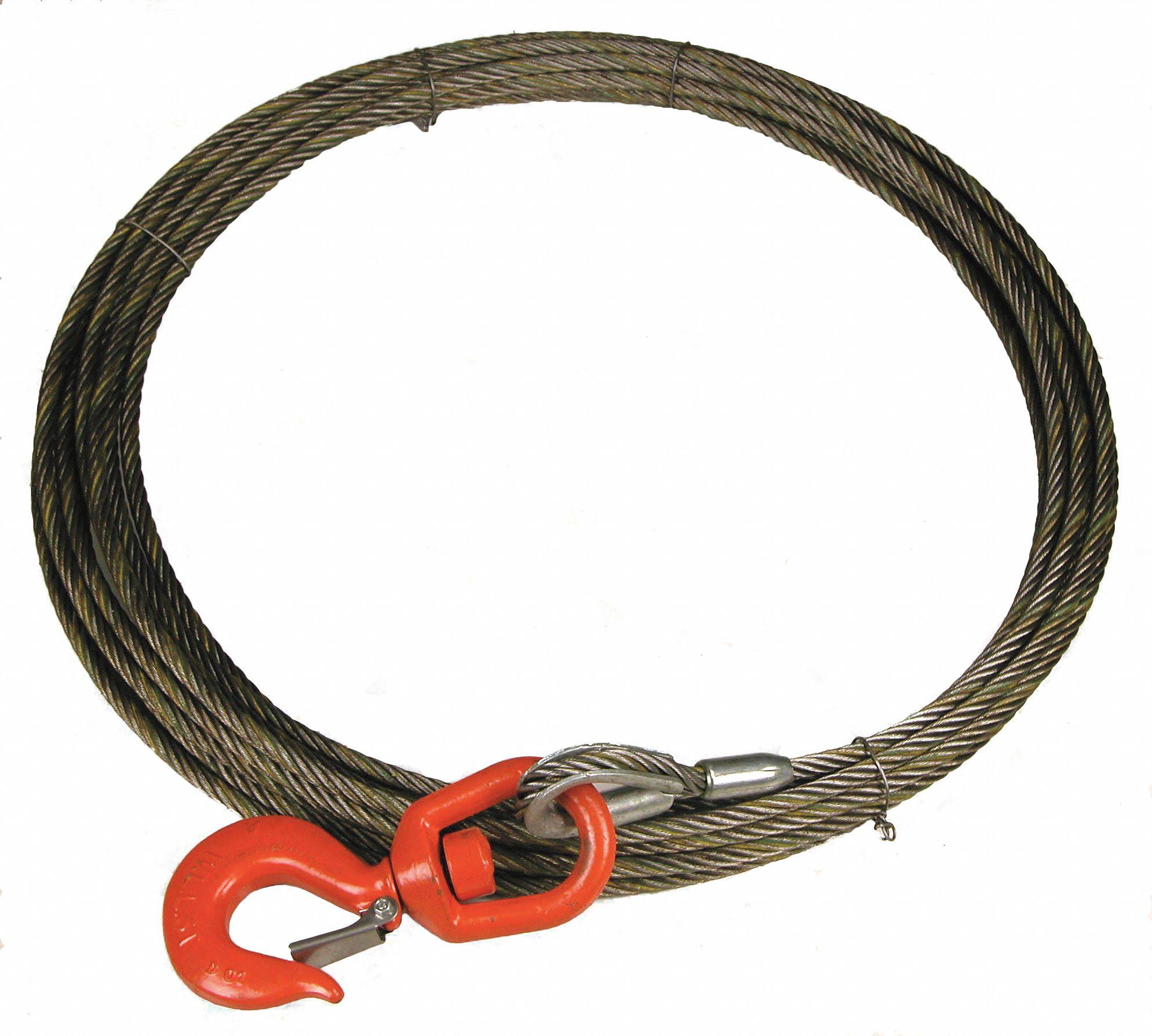 7/16 in. x 75 ft. Winch Cable S869177