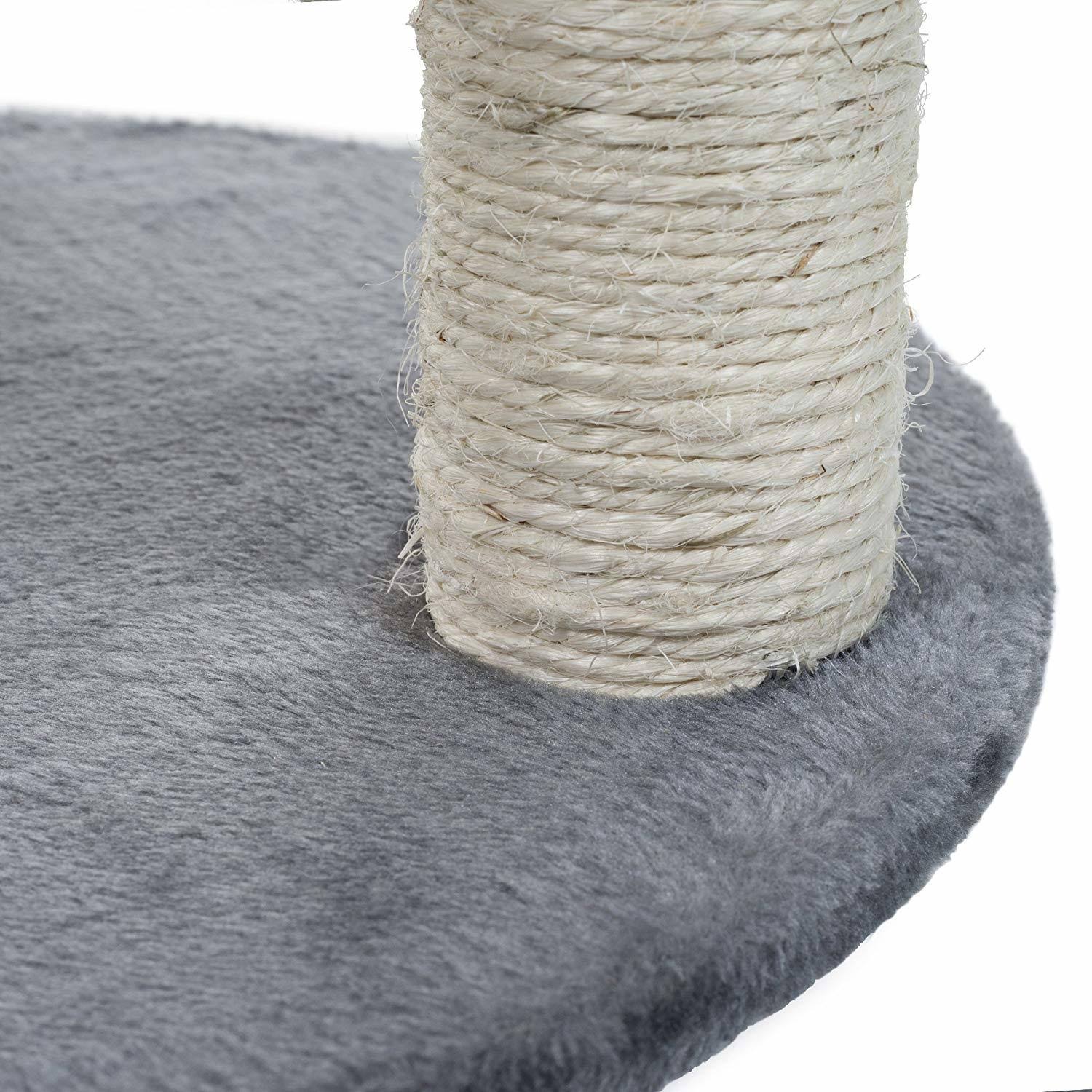 Grey Kitty Cat Condo U5998