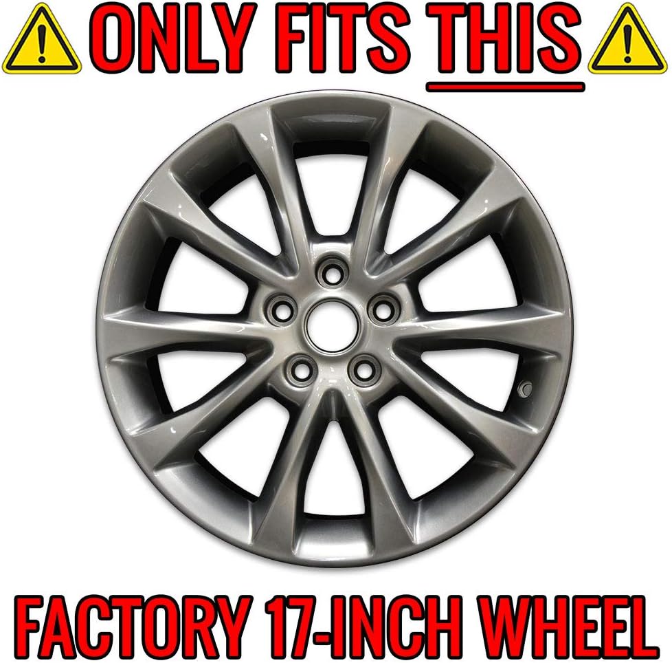 17" Chrome ABS Wheel Skin Kit 4 Pack N403