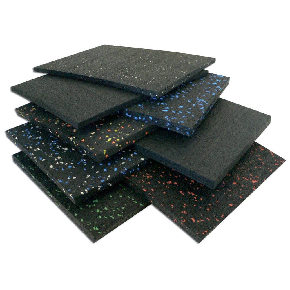 Green Dot 3/8 inch Thick Rubber Flooring A823248