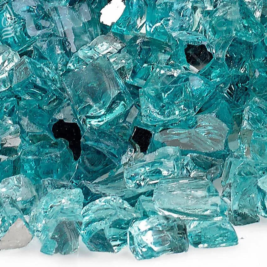 1/2x22 Clear Fire Glass (10 lb Bag) C848