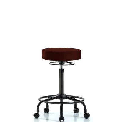 Red Height Adjustable Lab Stool E886