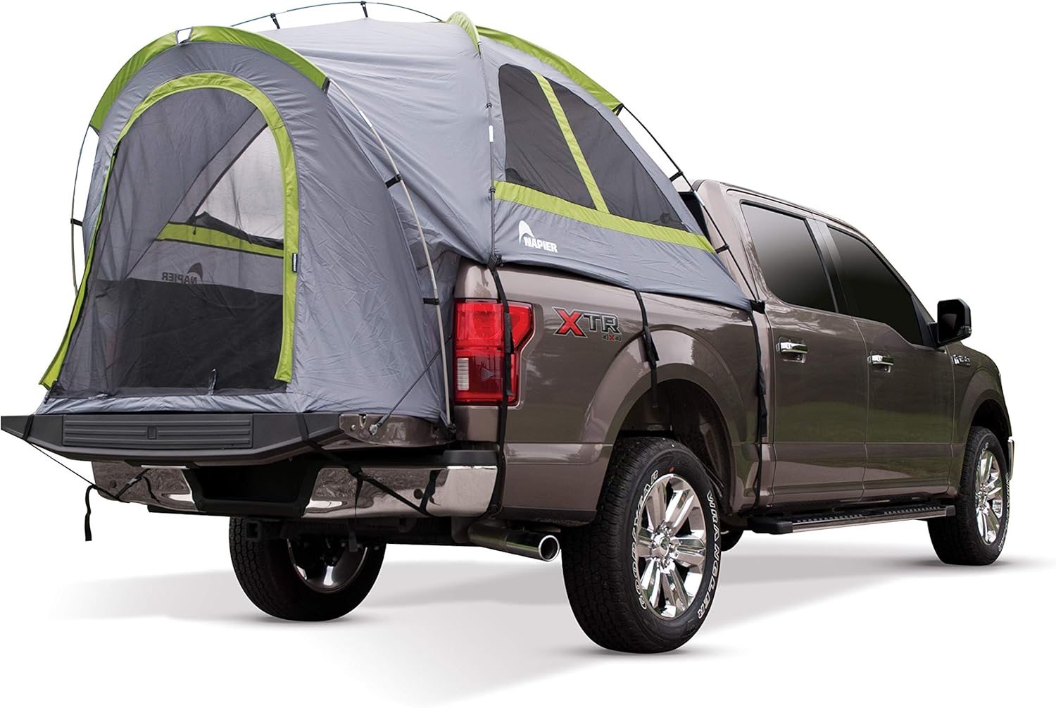 Truck Tent Grey/Green Full Size Regular Bed R565