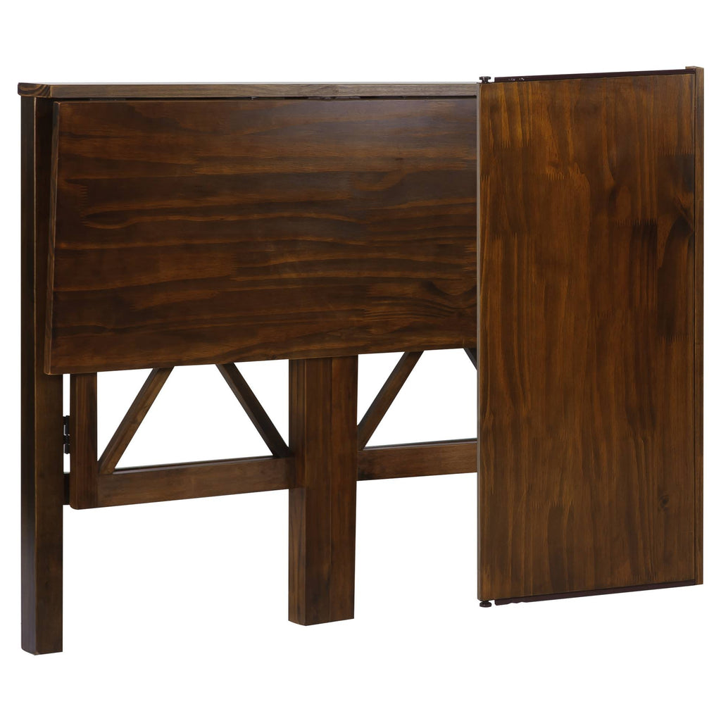 Warm Brown Folding Desk with Pull Out M810301