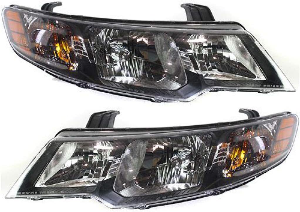 Headlight Assembly Pair for Kia Forte 2010-2013 Halogen X731