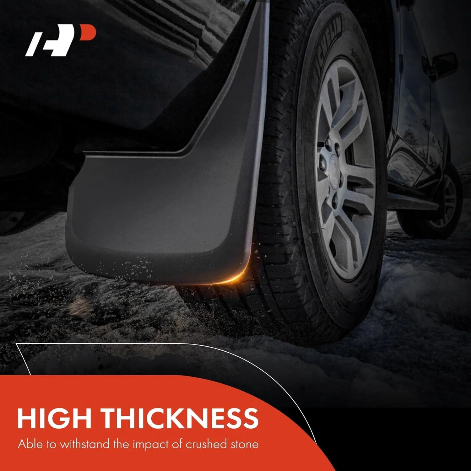 Splash Guard Mud Flaps 4-PC Set A6163