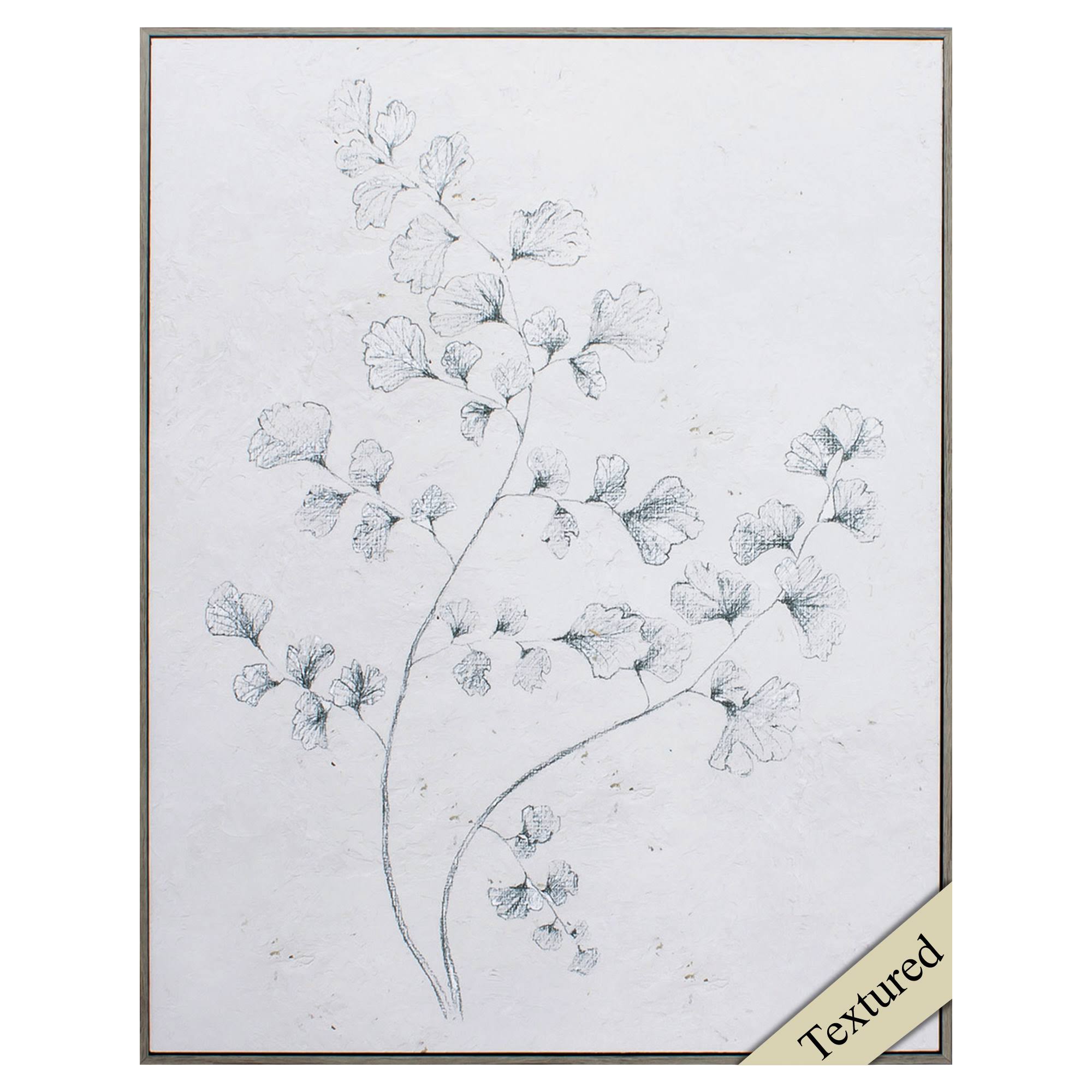 Botanical Sketches II Woodtoned Frame V69596