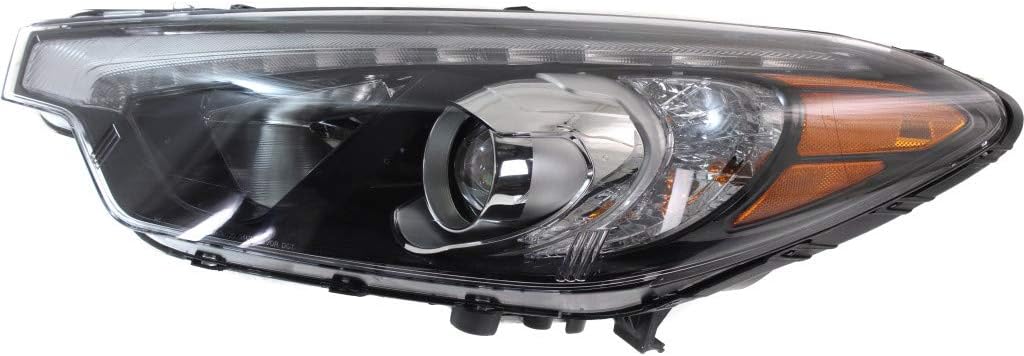 Passenger Side Headlight for Kia Forte Sedan 2015 2016 HID B741746